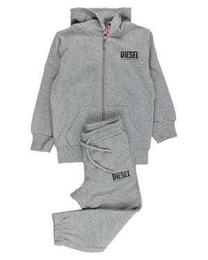 TUTA DIESEL J01839 GRIGIO MELANGE NUOVO