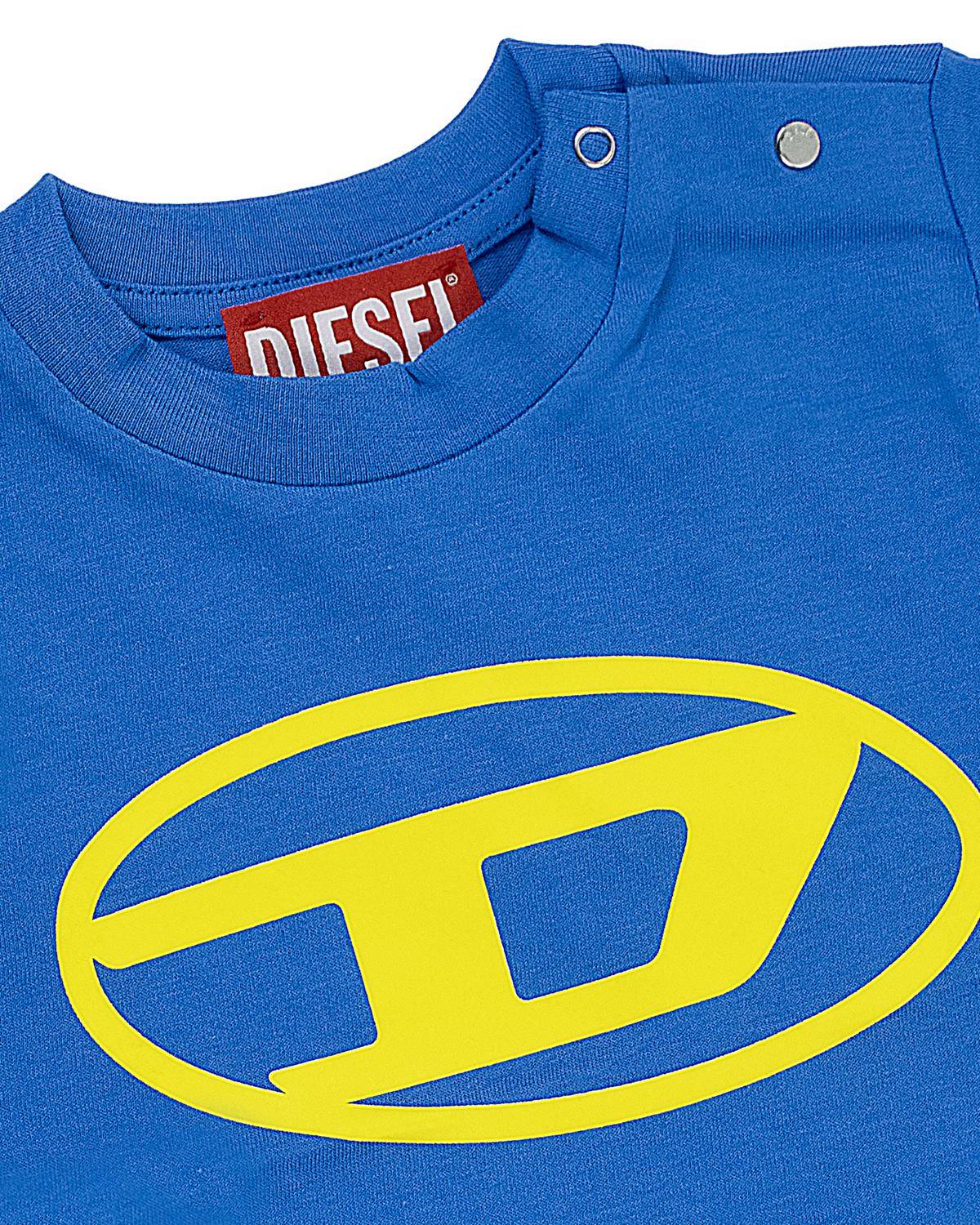 T-SHIRT DIESEL K00519 LIVE BLUE-2