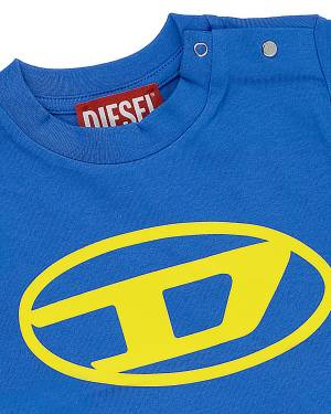 T-SHIRT DIESEL K00519 LIVE BLUE-2-mini