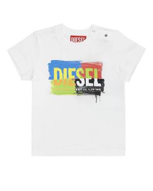 T-SHIRT DIESEL K00520 BIANCO