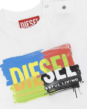 T-SHIRT DIESEL K00520 BIANCO-2-mini