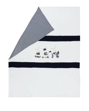 COPERTA LE BEBÉ LBB4442 BIANCO-BLU-3-mini