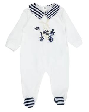 TUTINA LE BEBÉ LBB4444 BIANCO-BLU