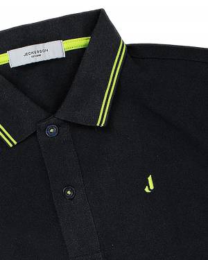 POLO JECKERSON J3808 BLU/VERDE FLUO-2-mini