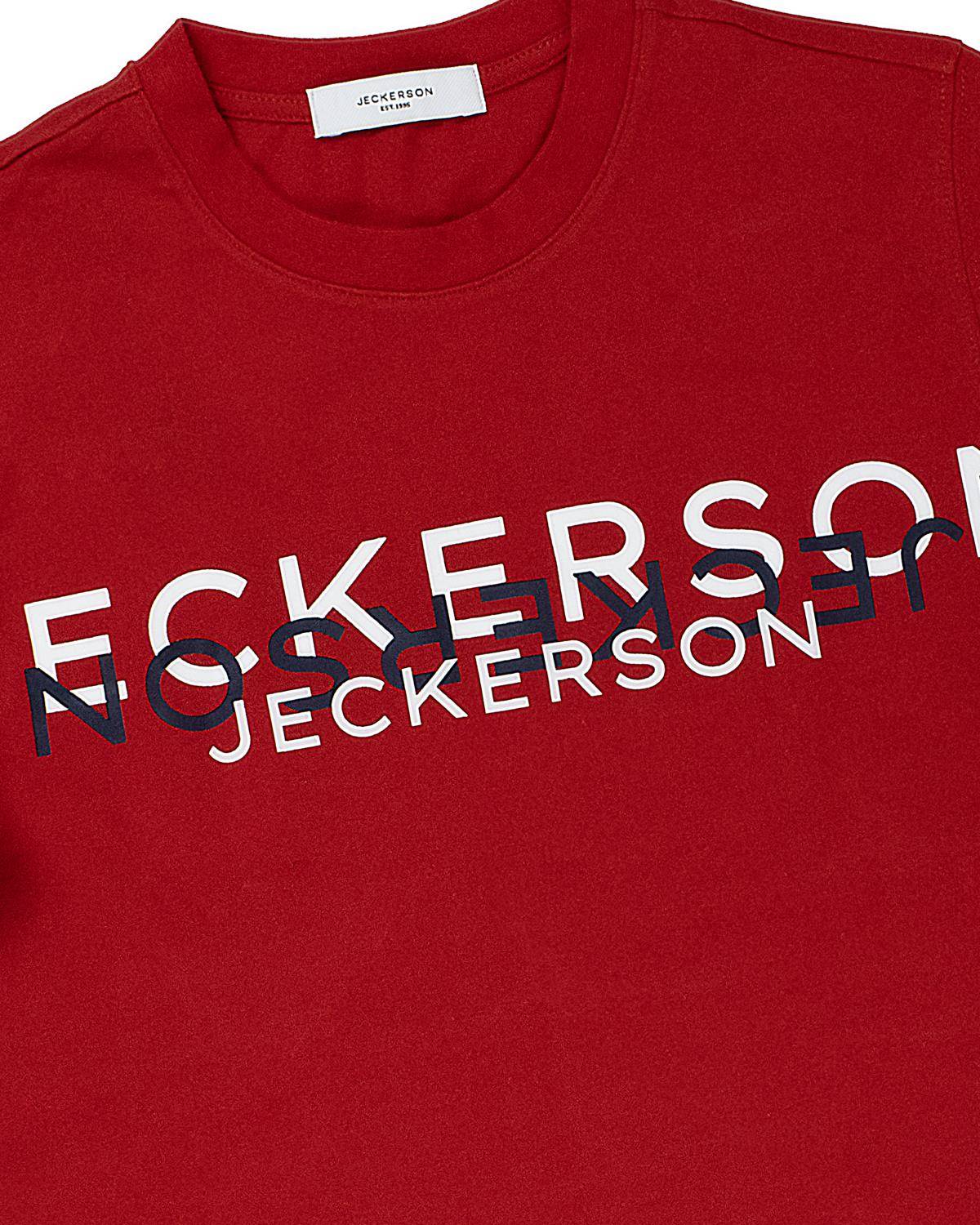 T-SHIRT JECKERSON J3818 ROSSO-2