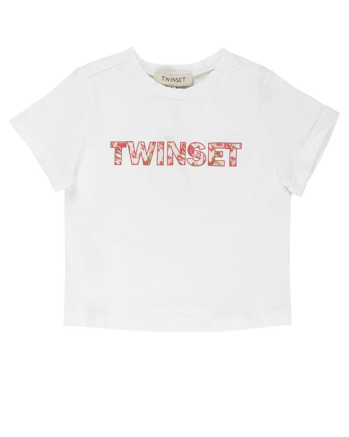 T-SHIRT TWIN-SET 241GJ224A BIANCO