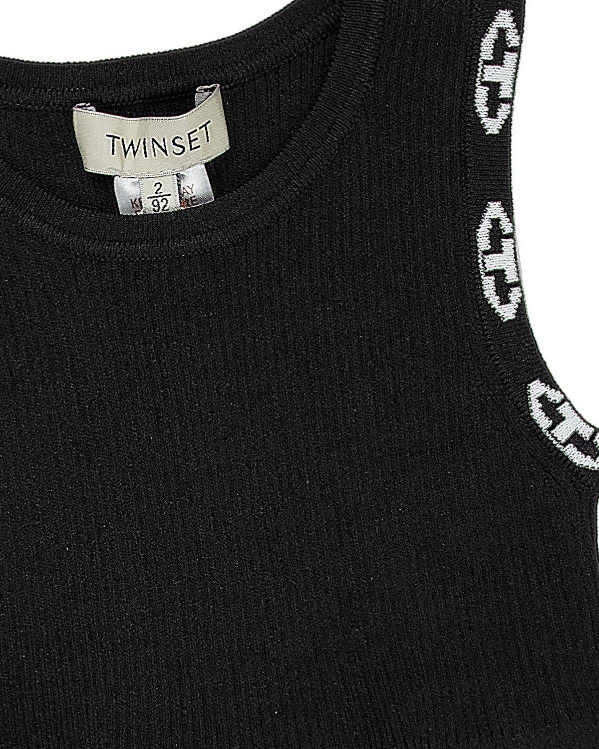 ABITO TWINSET 241GJ3013 NERO-2