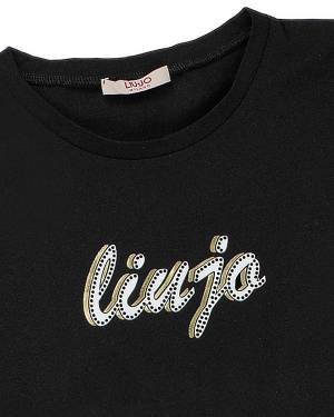 T-SHIRT LOLETA GA4073 NERO-2-mini