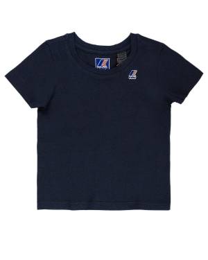 T-SHIRT K-WAY K4114WW BLUE DEPTH