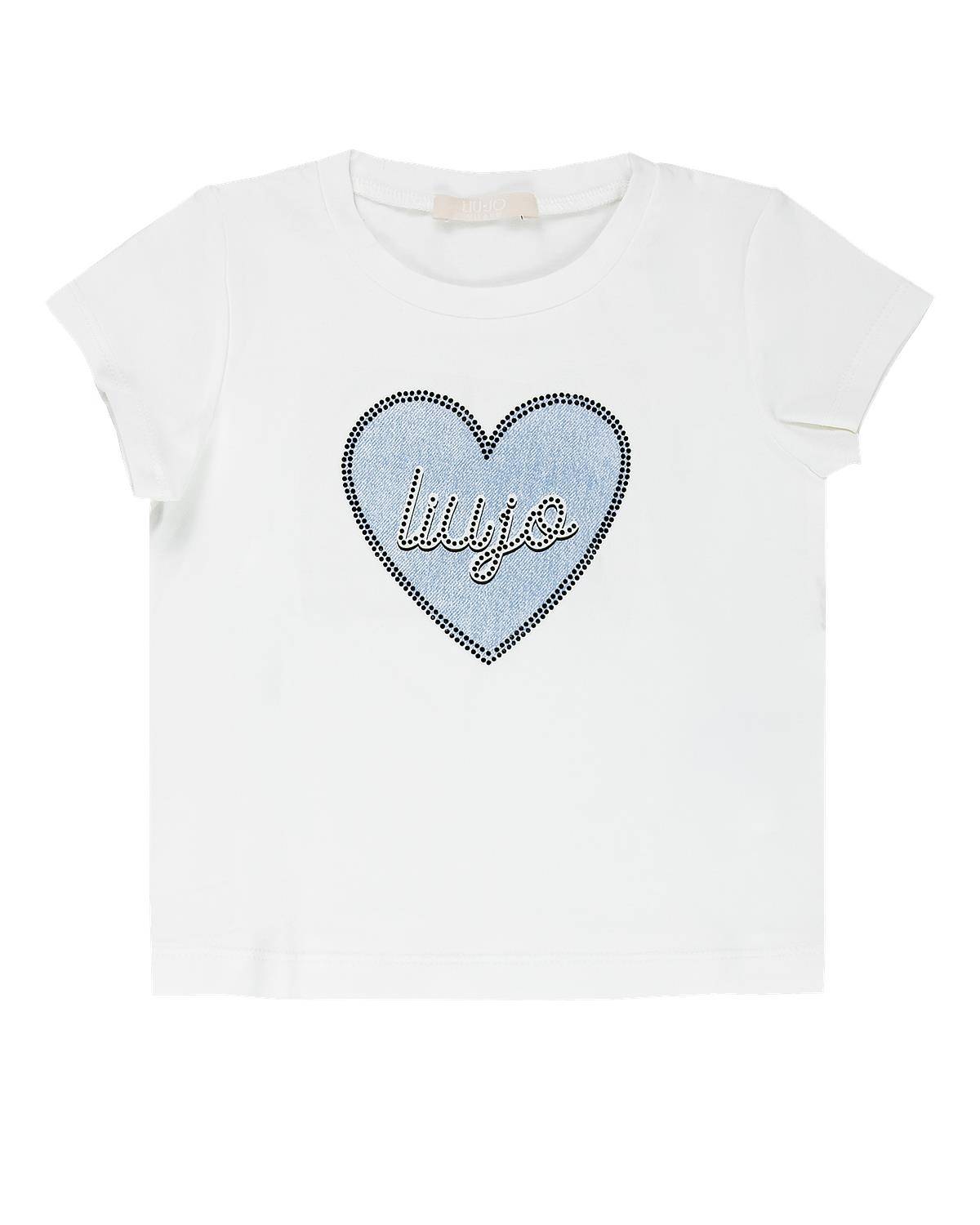 T-SHIRT LIUJO KA4047 BIANCO