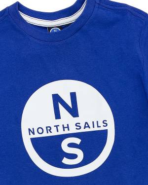 T-SHIRT NORTH SAILS 795046 SURF BLUE-2-mini