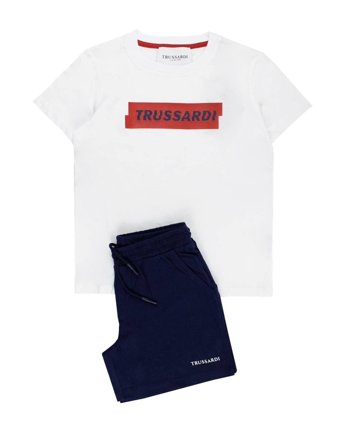COMPLETO TRUSSARDI XBP25001CJ WHITE