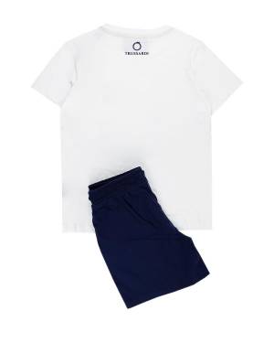 COMPLETO TRUSSARDI XBP25001CJ WHITE-1-mini