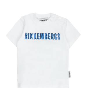 T-SHIRT BIKKEMBERGS BK2124 WHITE
