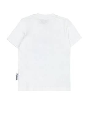 T-SHIRT BIKKEMBERGS BK2124 WHITE-1-mini