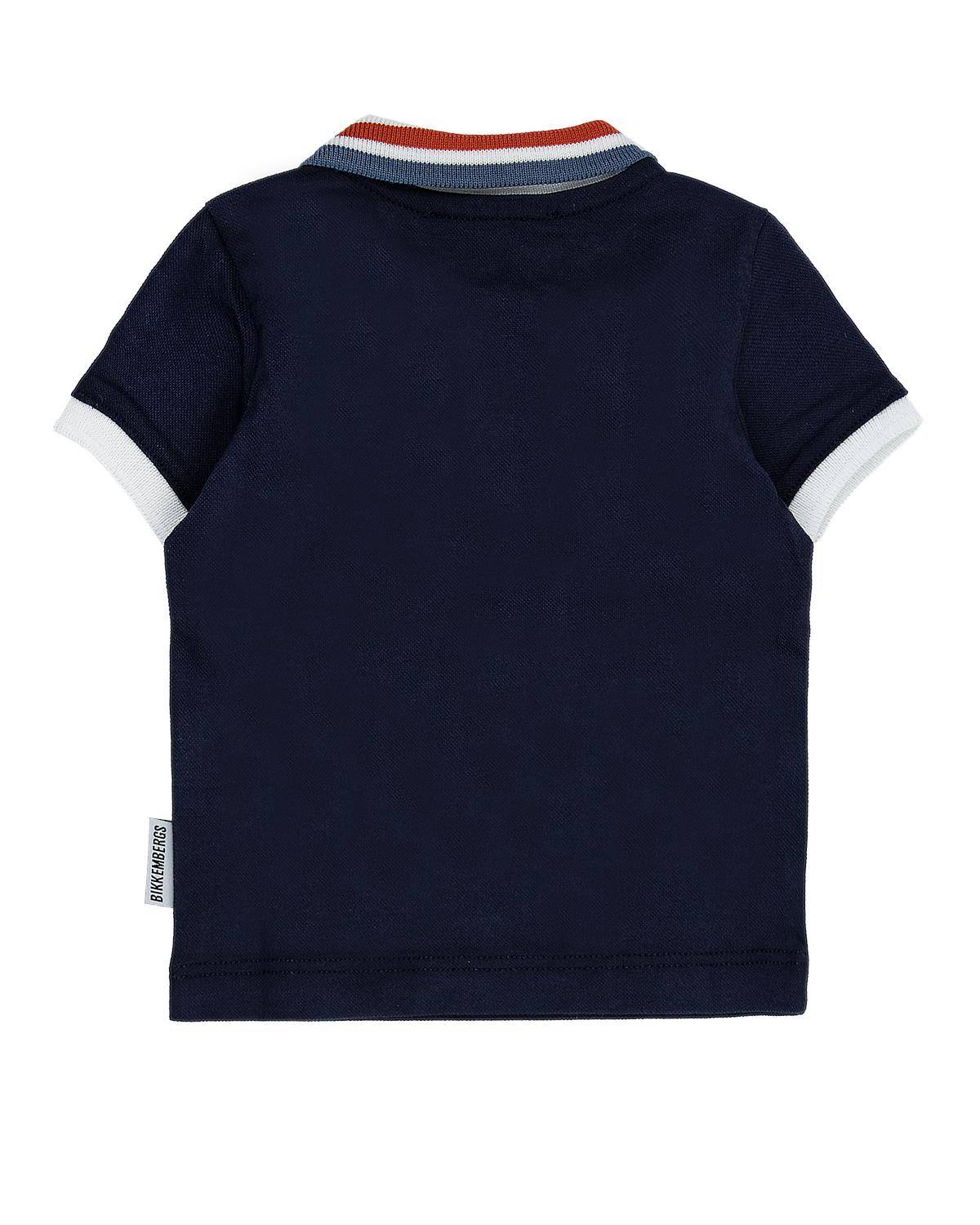 POLO BIKKEMBERGS BK2135 NAVY BLUE-1