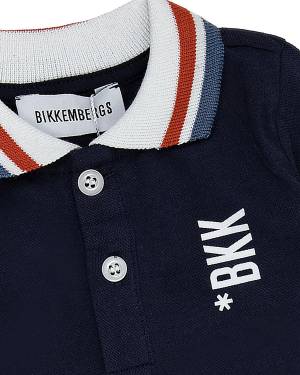 POLO BIKKEMBERGS BK2135 NAVY BLUE-2-mini