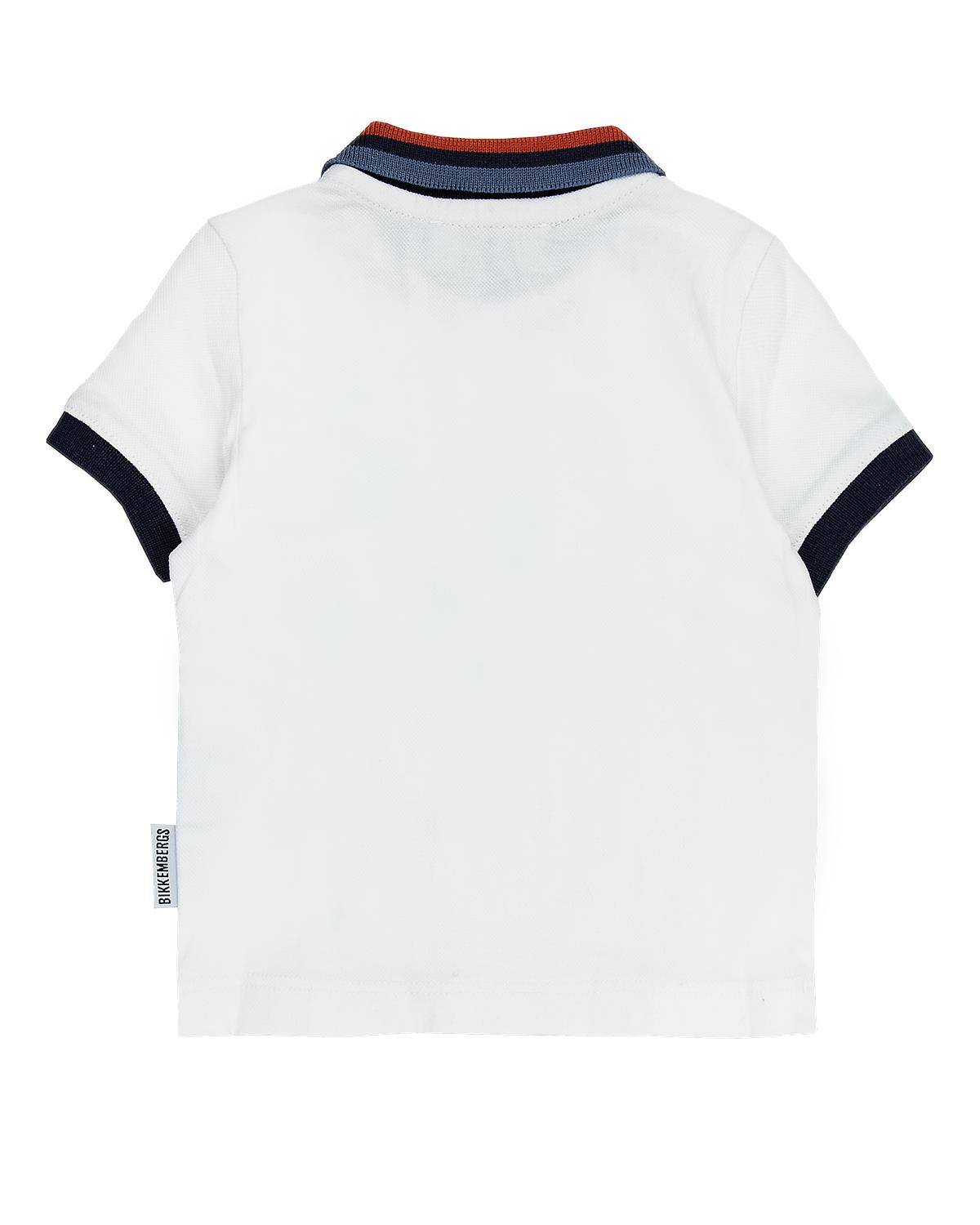 POLO BIKKEMBERGS BK2135 WHITE-1