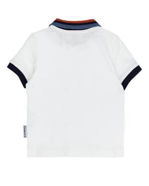 POLO BIKKEMBERGS BK2135 WHITE-1-mini