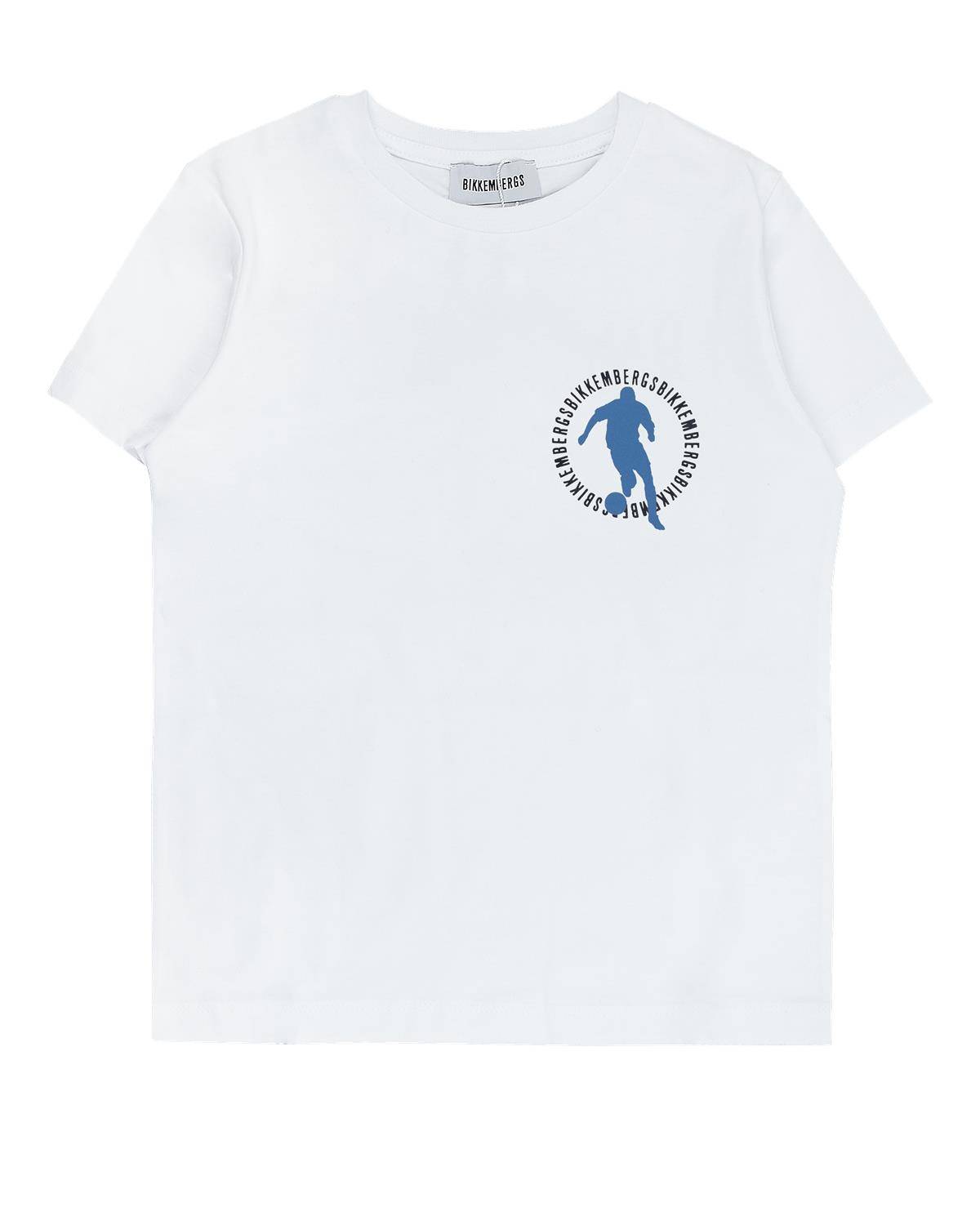 T-SHIRT BIKKEMBERGS BK2404 WHITE