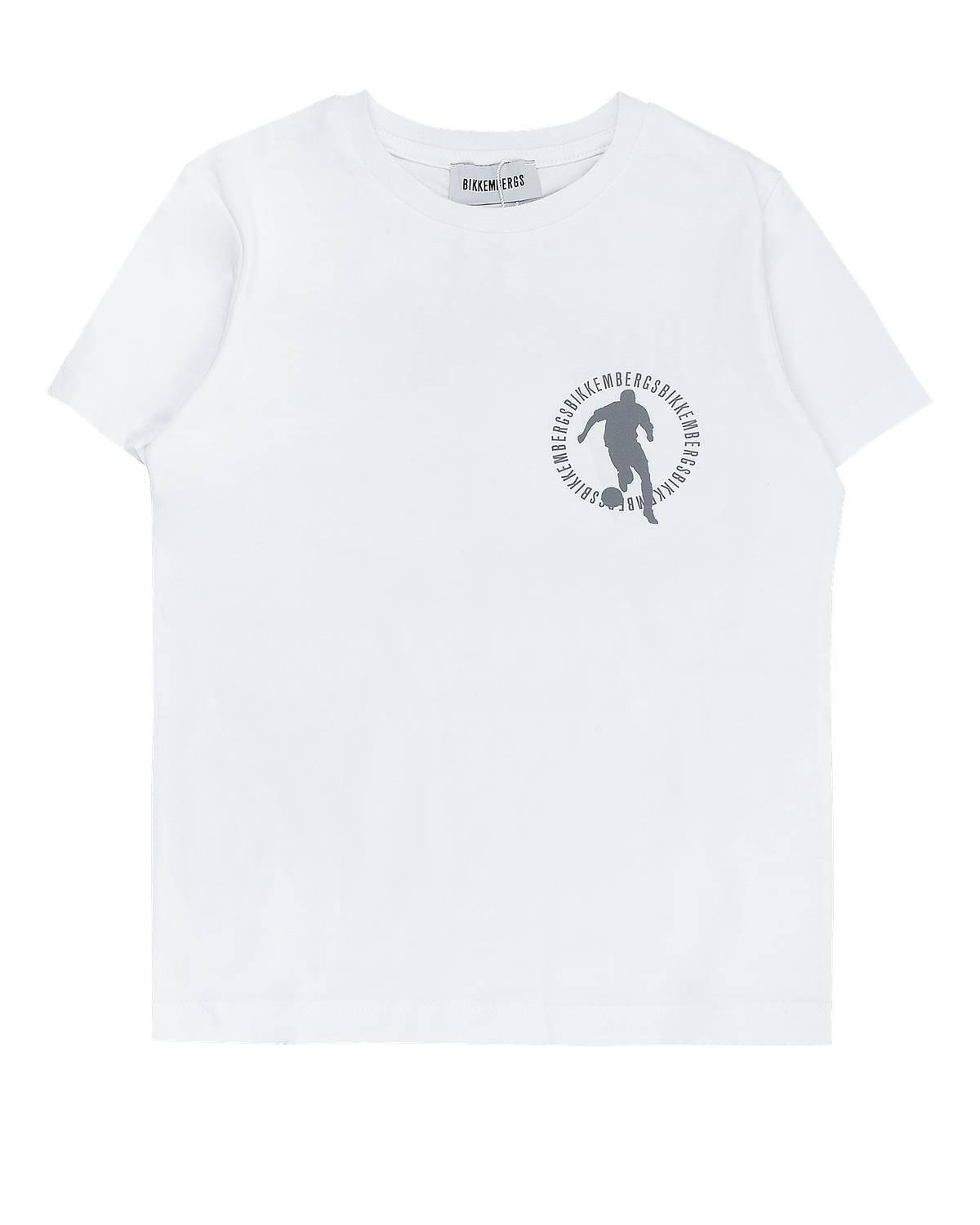 T-SHIRT BIKKEMBERGS BK2446 WHITE