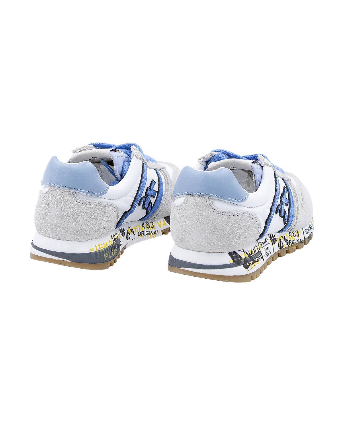 SCARPE PREMIATA 23039368 BIANCO-AZZURRO-3