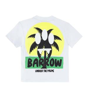 T-SHIRT BARROW S5BKJUTH207 BIANCO/WHITE-1-mini
