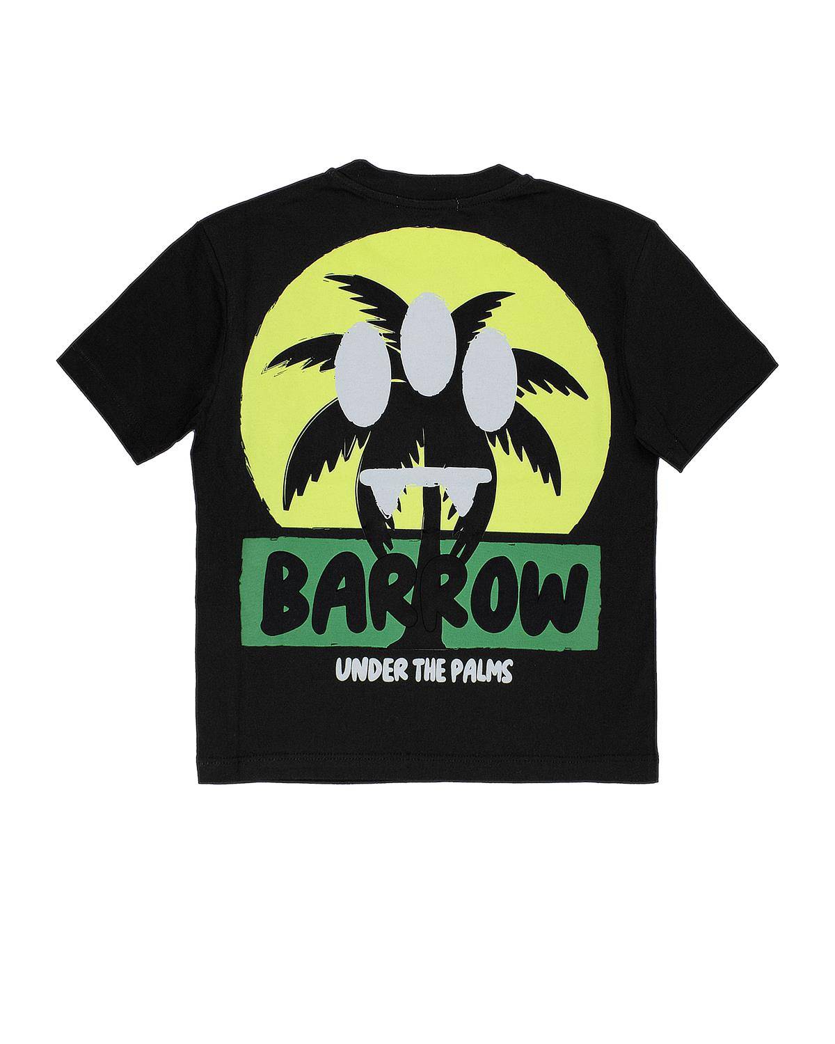 T-SHIRT BARROW S5BKJUTH207 NERO/BLACK-1