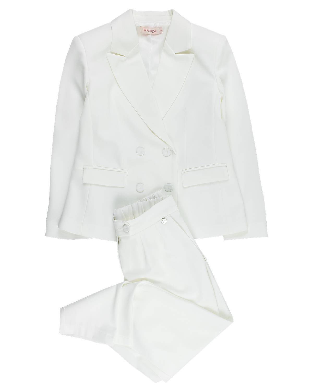COMPLETO IMPERIAL JB15132G BIANCO LANA