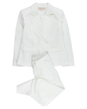 COMPLETO IMPERIAL JB15132G BIANCO LANA