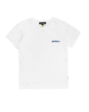 T-SHIRT IMPERIAL MB94030B BIANCO LANA
