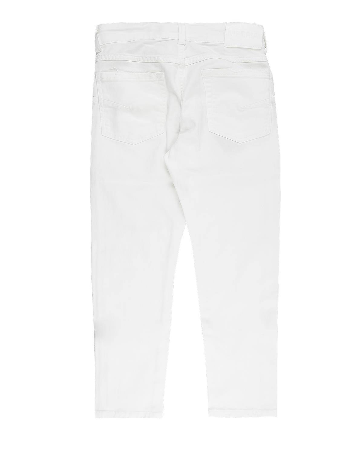 PANTALONE IMPERIAL PH41132B BIANCO LANA-1