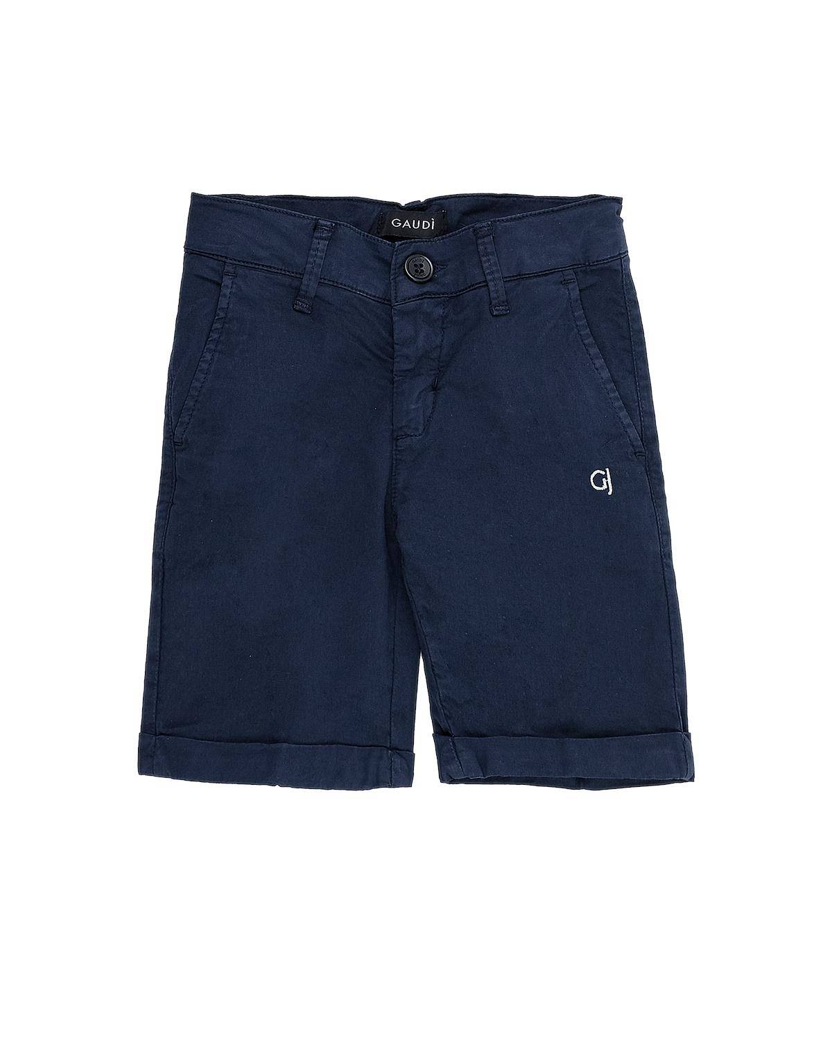 PANTALONCINO GAUDÌ GABM05217 NAVY BLUE