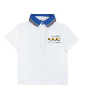 POLO GAUDÌ GABM05238 WHITE