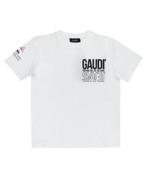 T-SHIRT GAUDÌ GAJM05374 WHITE