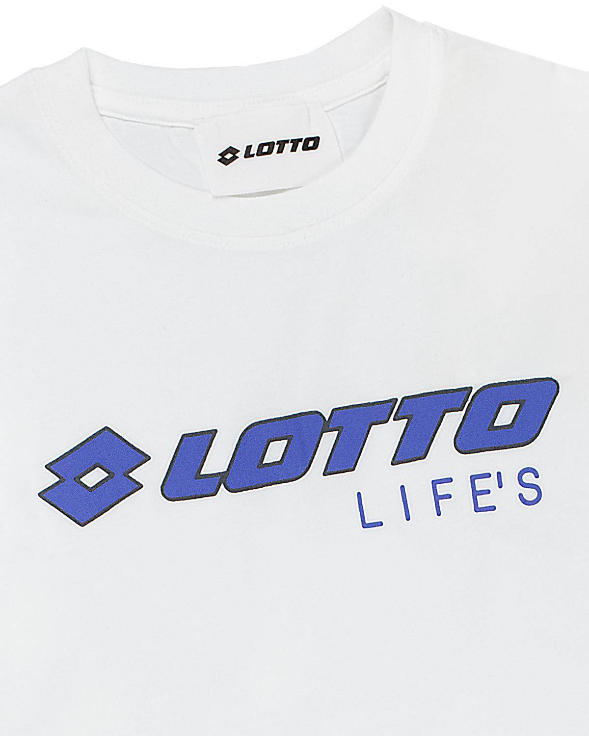 T-SHIRT LOTTO LT0120 WHITE-2