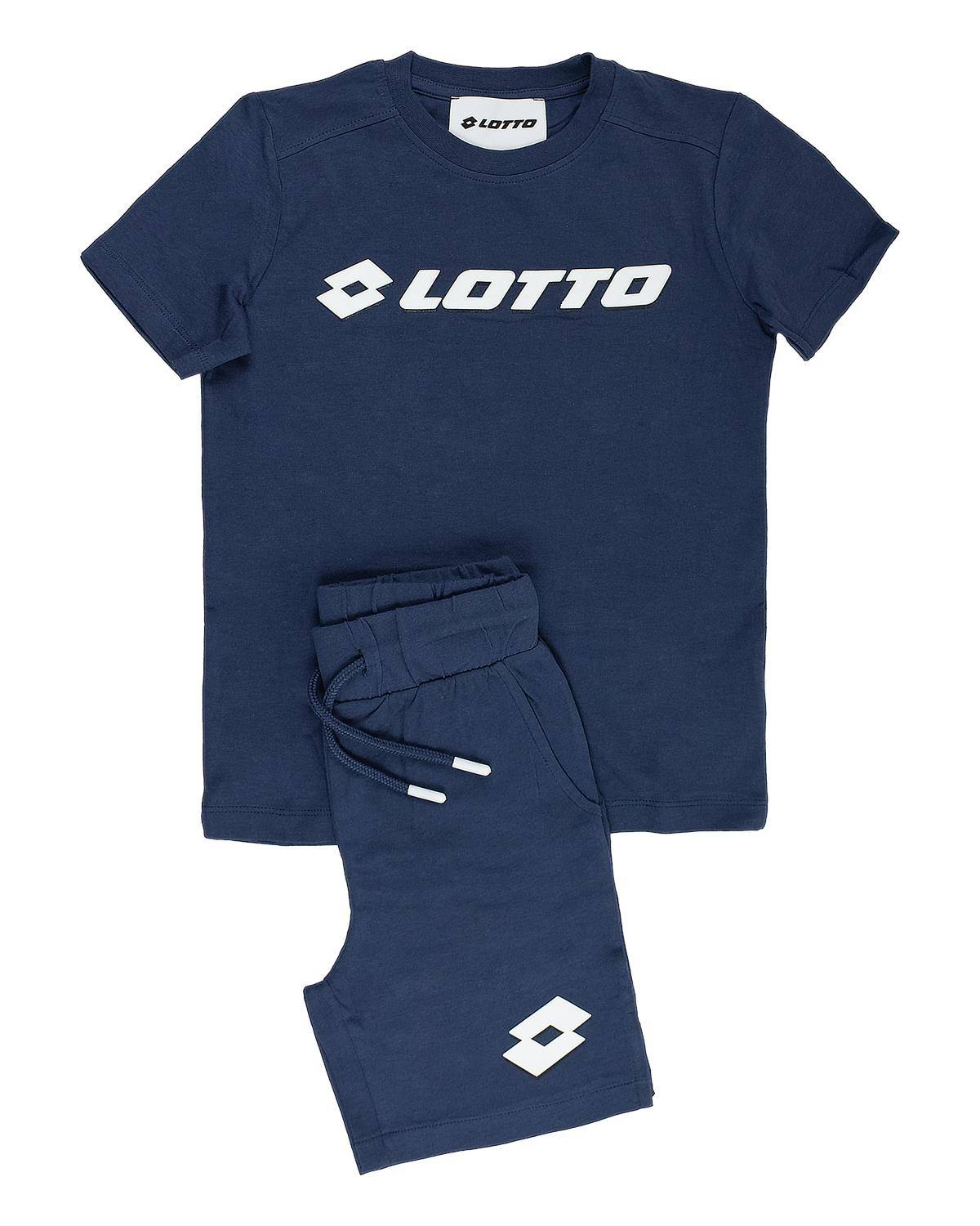 COMPLETO LOTTO LT0139 NAVY BLUE