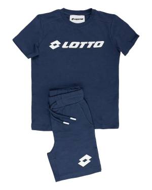 COMPLETO LOTTO LT0139 NAVY BLUE