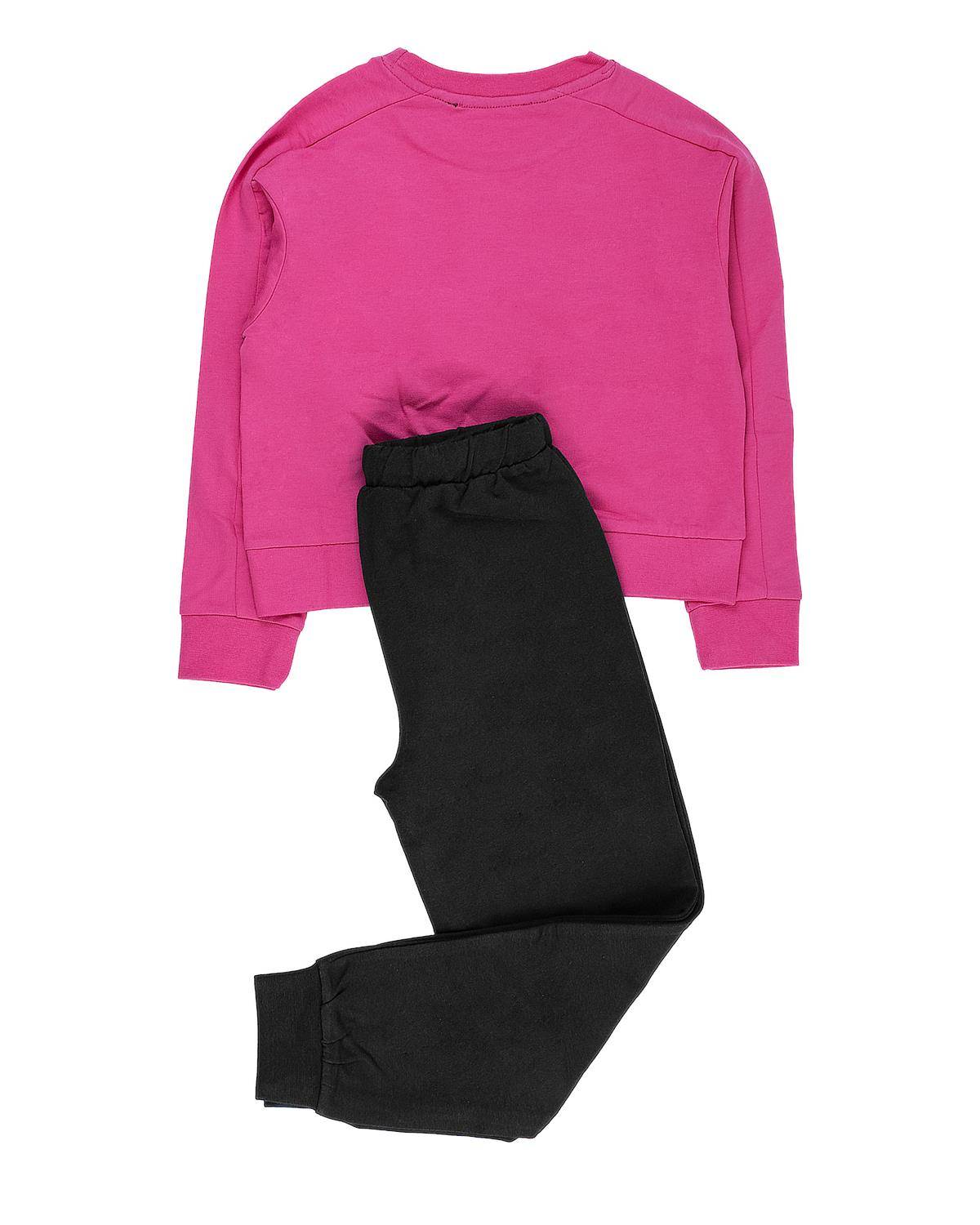 COMPLETO LOTTO LT0200 FUXIA/BLACK-1
