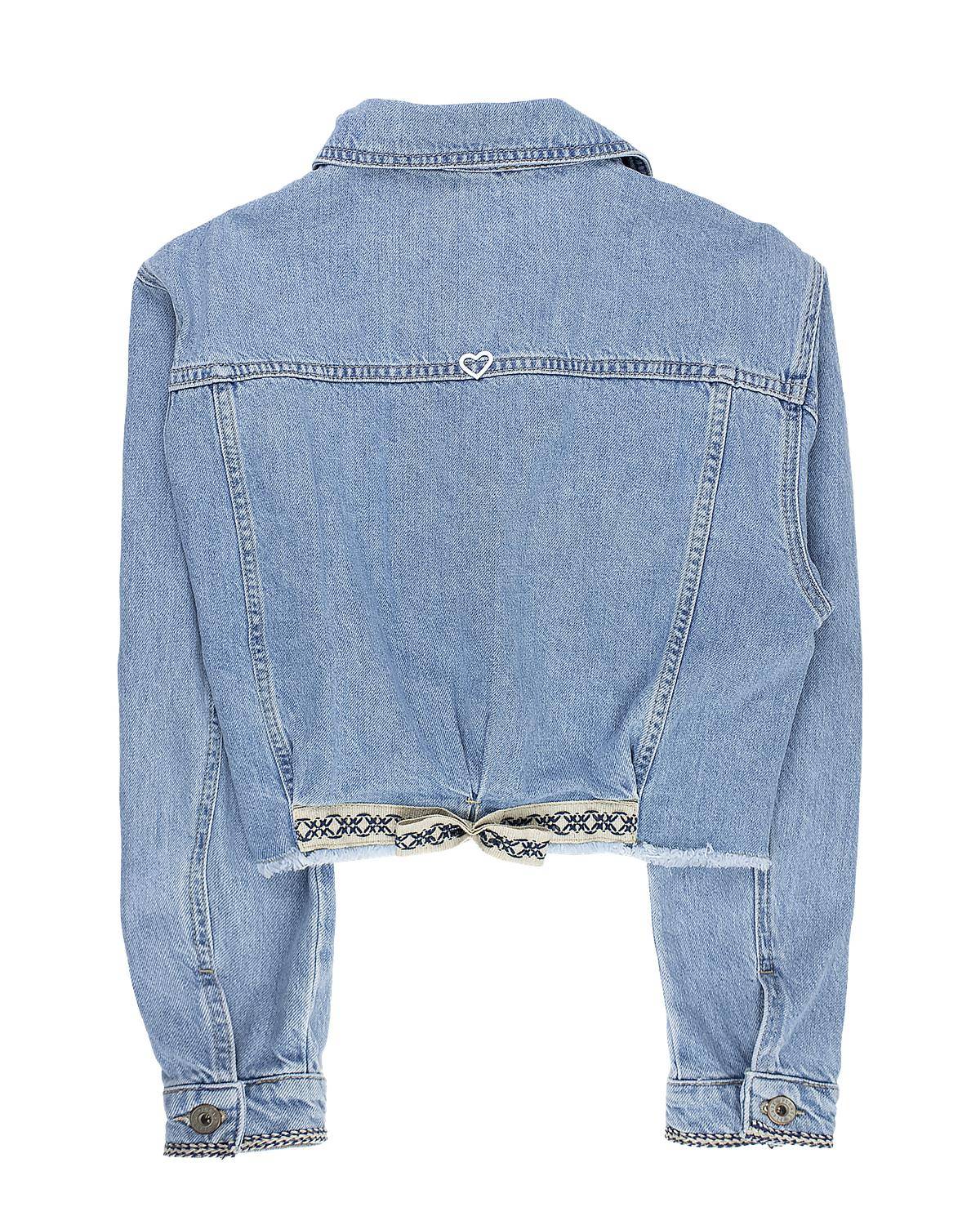 GIUBBOTTO PLEASE JB27012G DENIM BLU-1