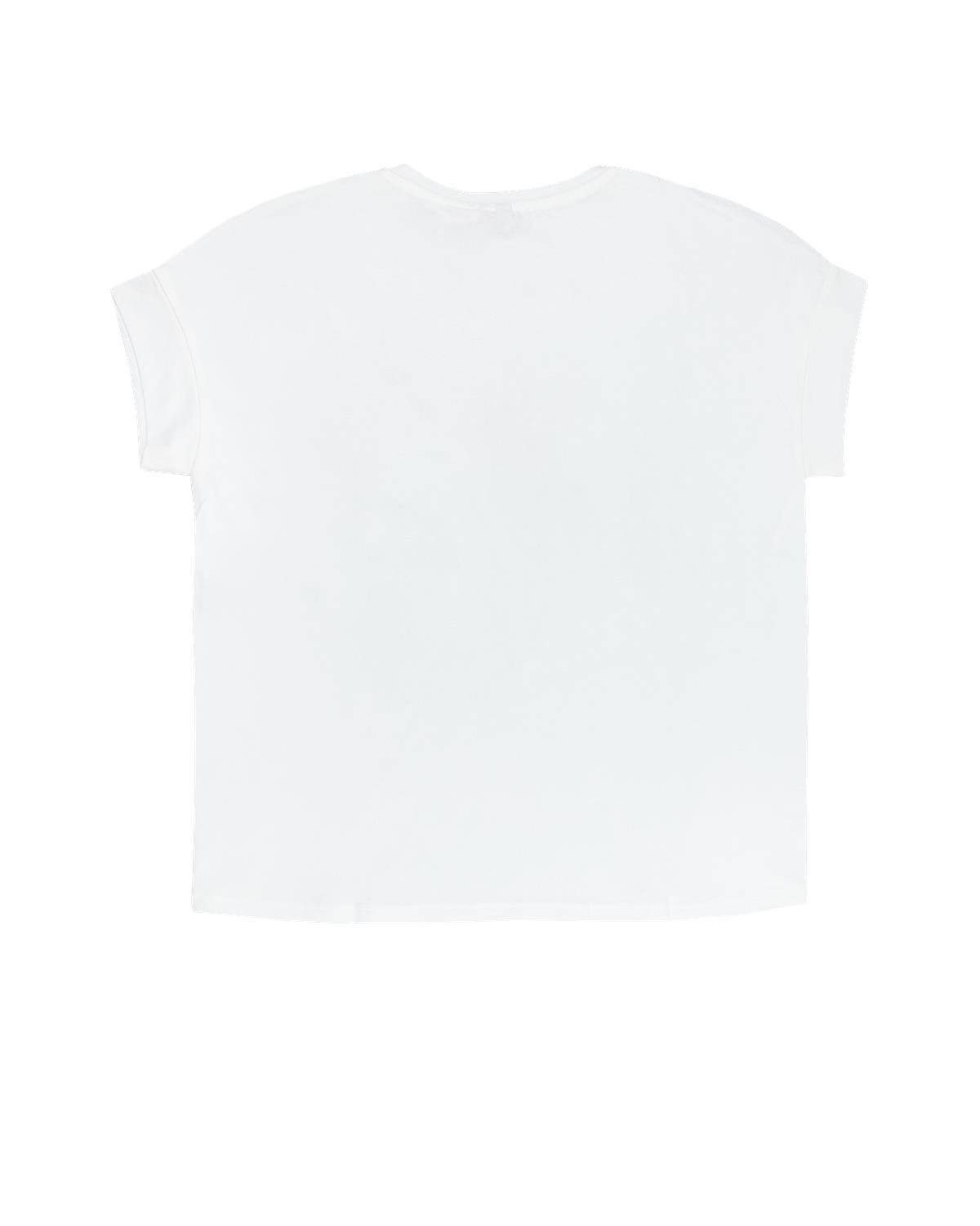 T-SHIRT PLEASE MB71030G BIANCO LANA-1