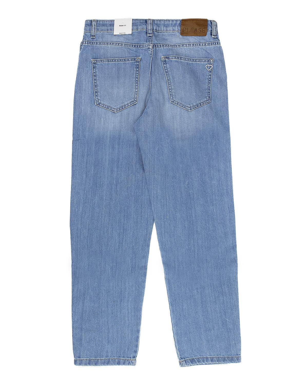 PANTALONE PLEASE PHG4010G DENIM BLU-1