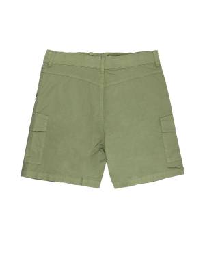 PANTALONCINO PLEASE RB21270G VERDE KAKI-1-mini