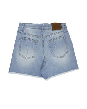 PANTALONCINO PLEASE RB51012G DENIM BLU-1-mini
