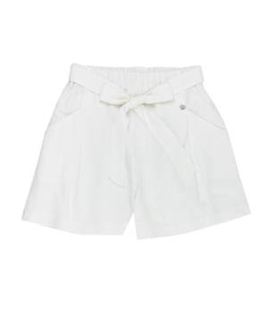 PANTALONCINO PLEASE RE21300G BIANCO LANA