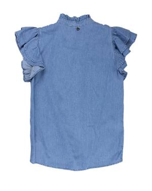 CAMICIA DIXIE CC13010G DENIM BLU-1-mini