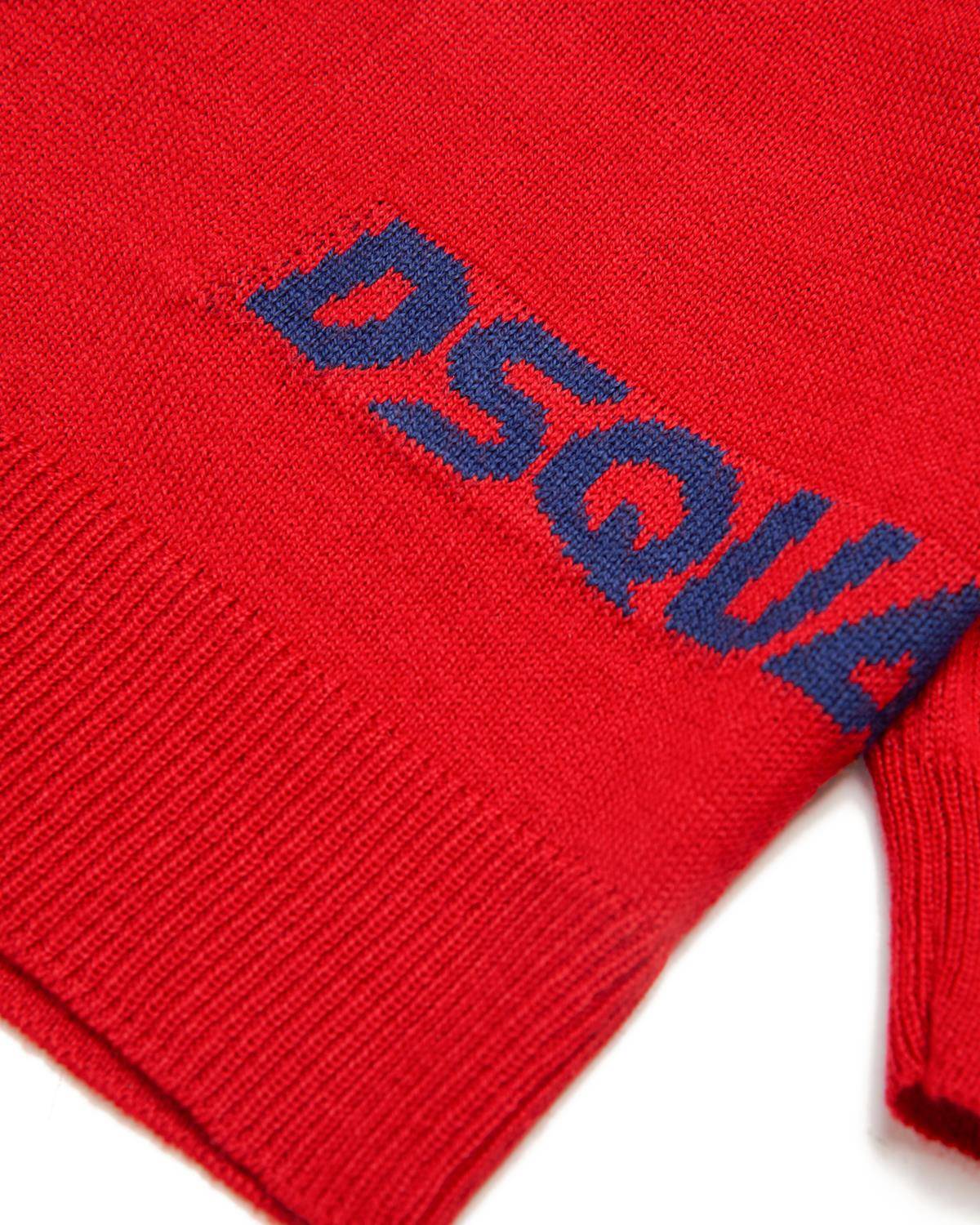MAGLIA DSQUARED2 DQ2488 LIPSTICK RED-3