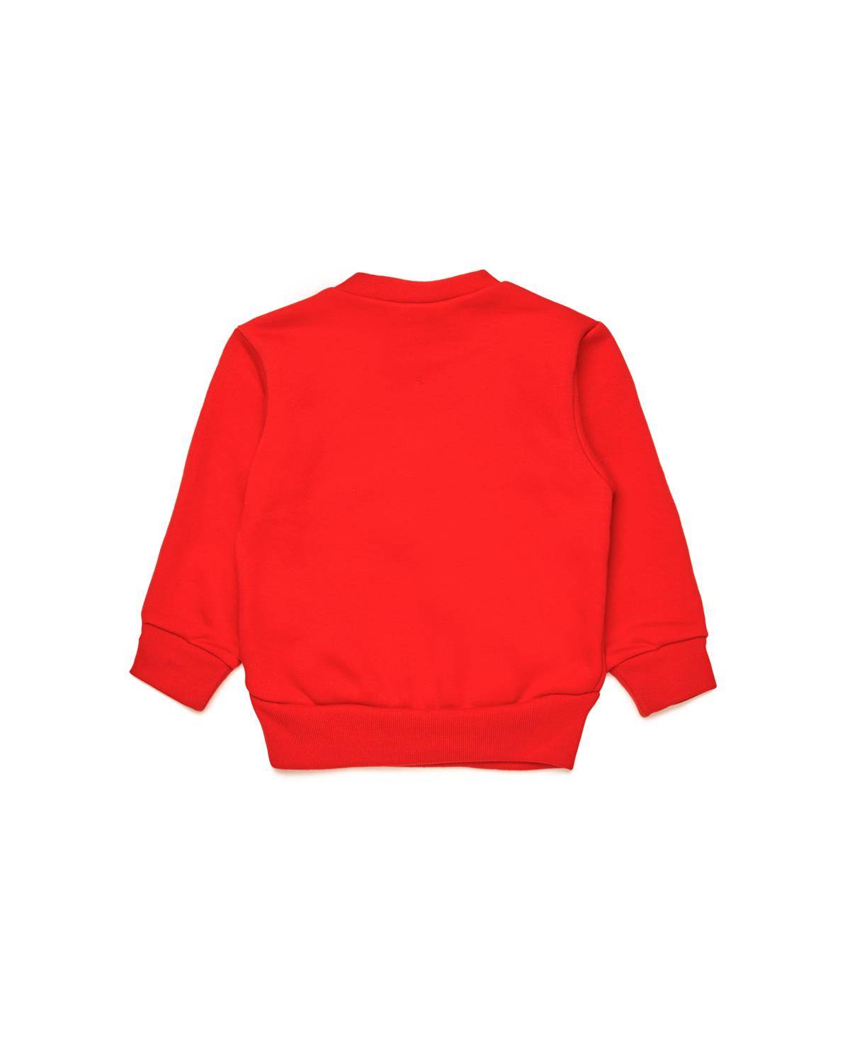 FELPA DSQUARED2 DQ2501 TOMATO RED-1