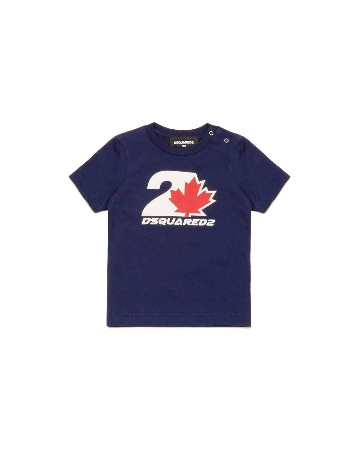T-SHIRT DSQUARED2 DQ2510 DRESS BLUE