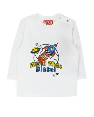 T-SHIRT DIESEL K00577 BIANCO